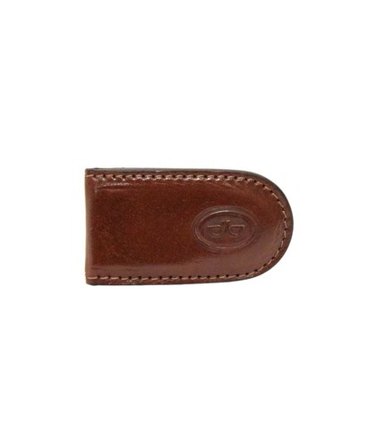 Fermasoldi pelle con - pelle,