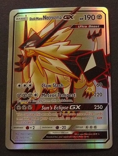 Dusk mane necrozma - dusk, gx