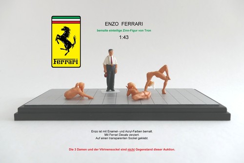 Enzo ferrari statuina in - enzo,