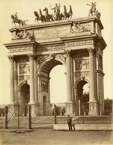 Italie milano arco - milano,, della