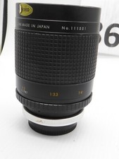 clubman 500mm F8 obiettivo specchio Canon attacco FD ae1 a1 at1 av1 f1 programma ecc