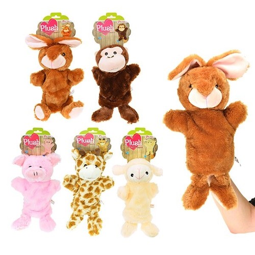 Bambola peluche animali teatro