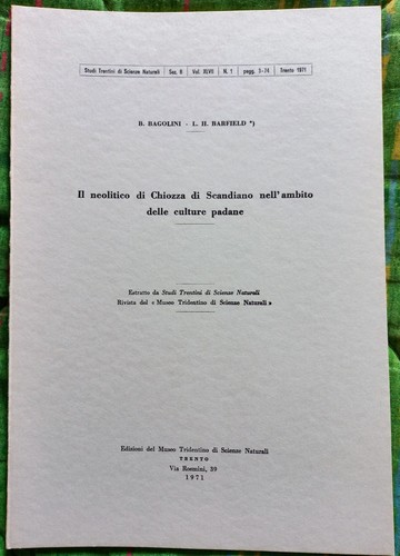 Neolitico chiozza di - neolitico,