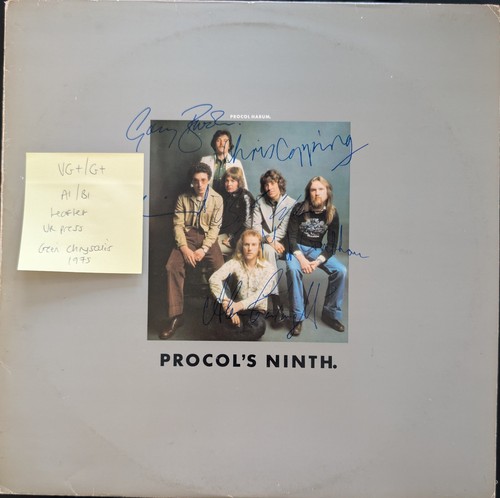 Procol harum ninth - procol, procol's