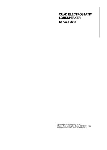 Manuale servizio per - di,