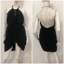 ELISABETTA FRANCHI Vestito abito nero Tg 40