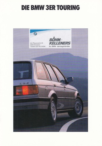 Bmw serie touring e30 318i - bmw,