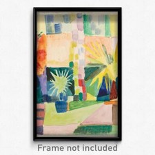 August Macke - Giardino sul