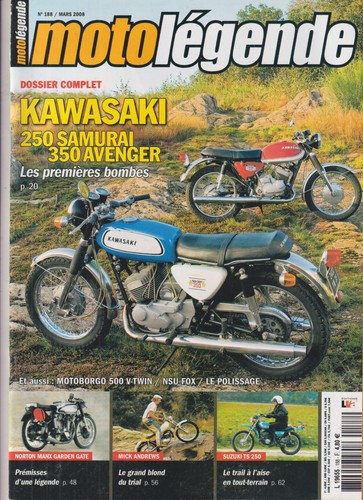 Moto legende 188 kawasaki - moto,