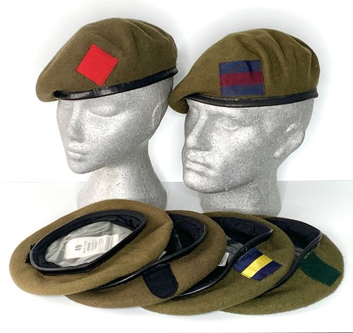 British issue khaki beret - british-issue,