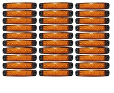 30x Luce LED GIALLA 12V 24V