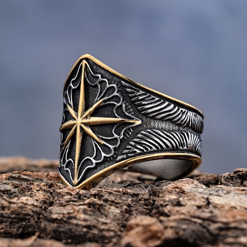 Anello uomo vintage polpo - uomo,