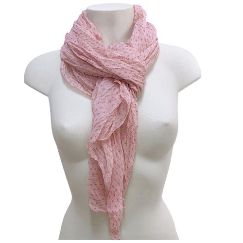 Rosa zig zag sciarpa scialle - rosa,