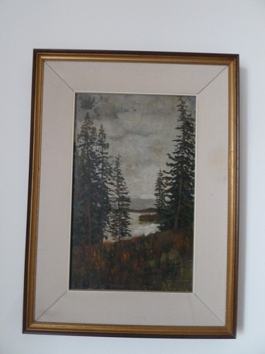 Dipinto olio anni 30 - dipinto,