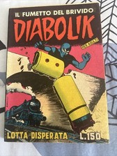 Diabolik  N 15 INGOGLIA ORIGINALE 1964 STATO OTTIMO/EDICOLA NO RESA