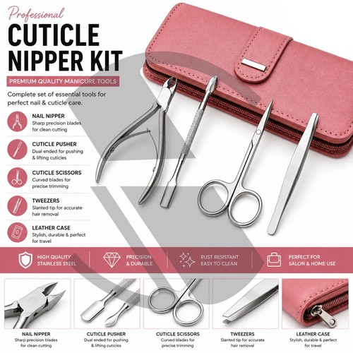Kit pezzi taglia cuticole - 4,