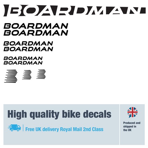 Boardman decalcomania bici