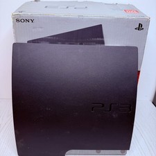 Console Ps3 Slim 320gb Usata con Scatola Originale Difettosa Cech Blu ray 
