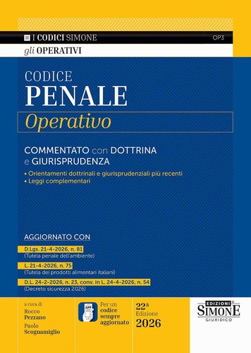 Libro nuovo codice penale - nuovo,