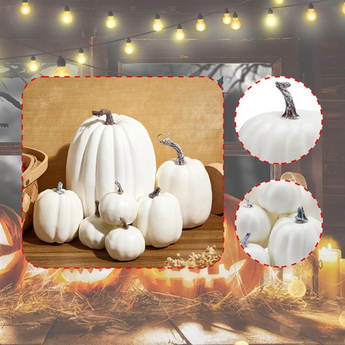 Pezzi zucche artificiali - 7,
