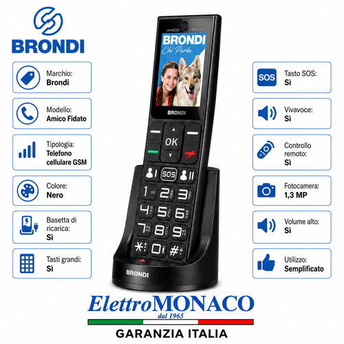 Cellulare gsm con basetta sos - cellulare,