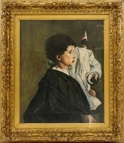 Dipinto olio cartone - olio,