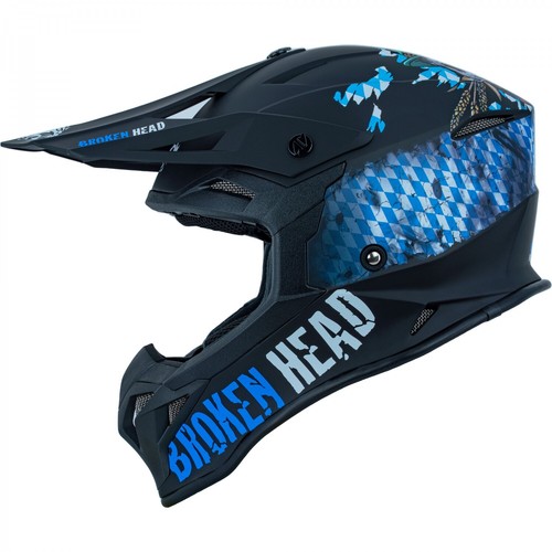Casco cross broken head - da,
