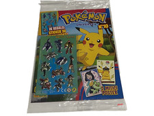 POKEMON  MAGAZINE UNIVERSE n°10 + STICKER  3D METALLIZZATI   (pk45)