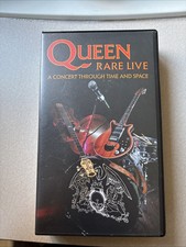 Queen rare live vhs - rare,
