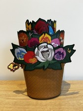 Loungefly Disney Alice In Wonderland Singing Flower Basket Crossbody Bag NWOT