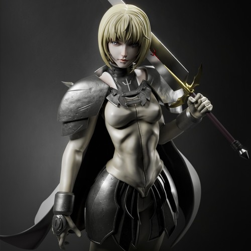 Clare resin figure - figure, /