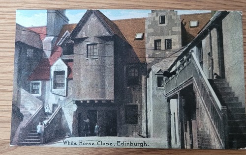 White horse close edinburgh - white,