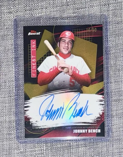Johnny bench 2026 topps - topps, finest