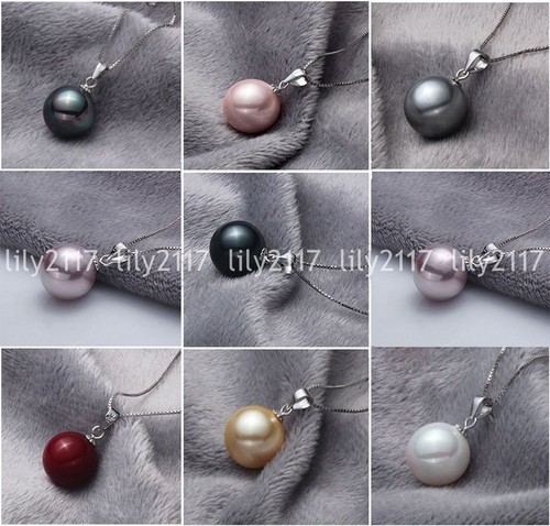 Collana con ciondolo perle