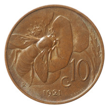 10 Centesimi Ape 1920/1937