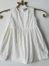DOLCE&GABBANA D&G JUNIOR BABY CLASSICO COTTAGWHITE COTONE BOHO CONTADINO 18-24 MOS