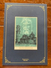 FOLDER FILATELIA SACRA SINDONE