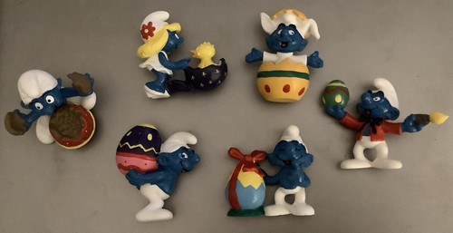 Schleich easter smurfs - easter,