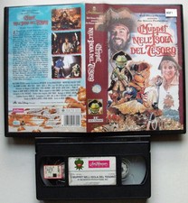 VHS I MUPPET NELL'ISOLA DEL TESORO (1996) WALT DISNEY-PUPAZZI ANIMATI - Ex nol.