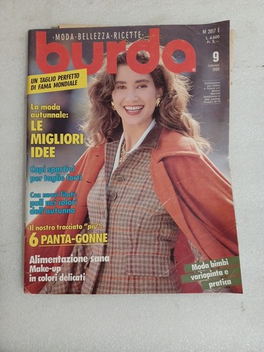 Burda 1989 rivista cucito - 1989/9,