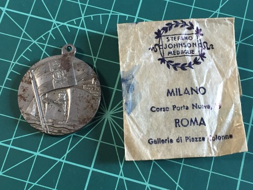 Medaglia lega navale - navale, italiana