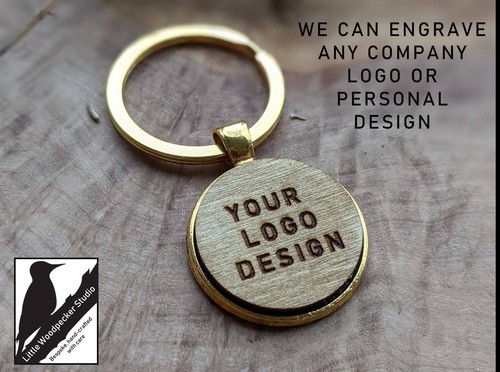 Custom design logo keyring - or,
