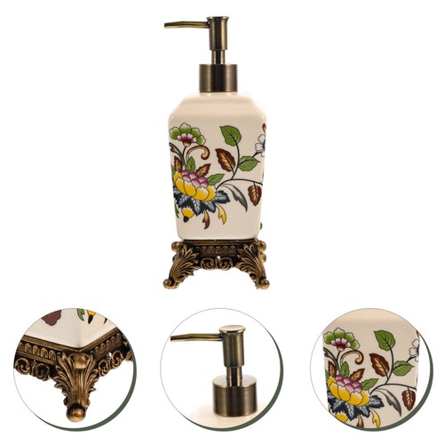 Dispenser lozione stampa fiori
