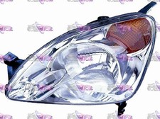 FARO FANALE PROIETTORE DX DESTRO H4 PRED REG ELETT FREC.ARANCIO HONDA CRV 02>04