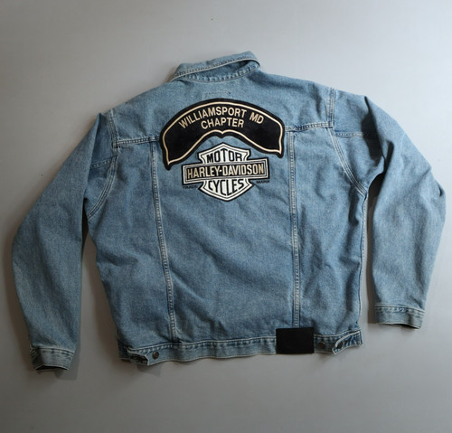 Giacca jeans vintage y2k - giacca,