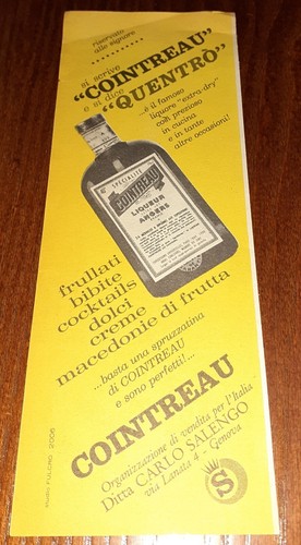 Pubblicità epoca cointreau - pubblicità, d'epoca
