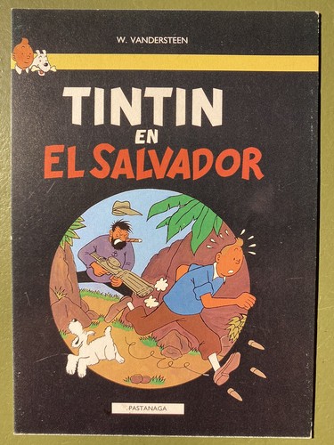 Carte postale libris tintin - carte,