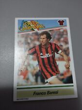 RARA !!! BARESI (MILAN) CARD "FORZA CAMPIONI" 1989 - EDIZIONI KENNER