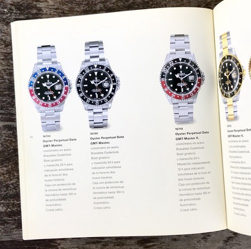 Rolex catalogue 1999 - 1999, spanish