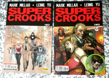 SUPER CROOKS - VOLUMI 1 e 2 - Panini Comics - MILLAR - SERIE COMPLETA